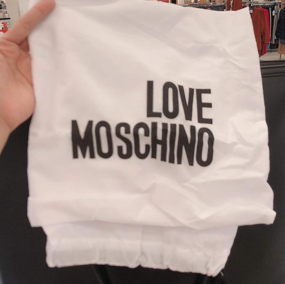 LOVE MOSCHINO Black Studded Tote Bag - Picture 5 of 6